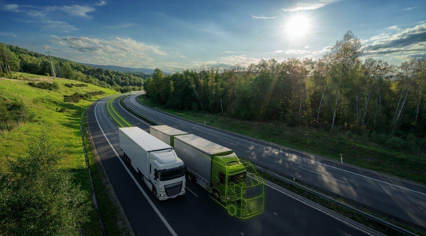 TDT kamion flotta úton